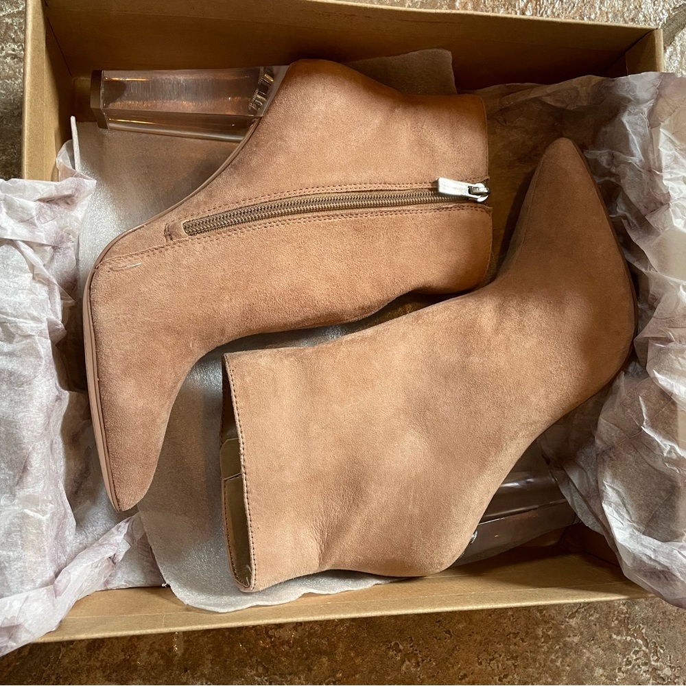 Jessica Simpson Tan Ankle Booties